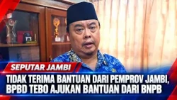 TIDAK TERIMA BANTUAN DARI PEMPROV JAMBI, BPBD TEBO AJUKAN BANTUAN DARI BNPB