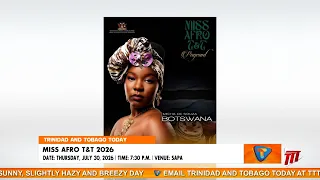 Celebrating Identity And Culture Through Miss Afro T&T 2026