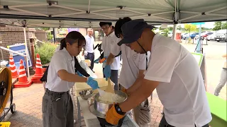 Higashiomi City hosts "Omi Rice" tasting event