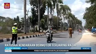 HUNDREDS OF MOTOR VEHICLES CAUGHT IN RAID