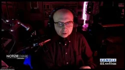 Rosario Marcianò explains what clandestine geoengineering is live on Canale Italia