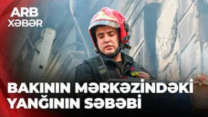 ARB XƏBƏR – İkimərtəbəli binada yanğının səbəbi – Sakinlər təxliyyə edildi