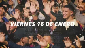  Viernes 16 de enero | Reunión de bautismo del Espíritu Santo