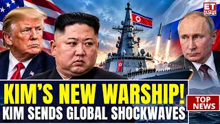 NORTH KOREA’S NEW WAR MACHINE! Kim Unveils Powerful Destroyer | ET Now | World News | Top News