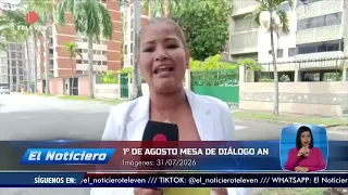 Instalación de mesa de diálogos de la AN prevista este sábado - El Noticiero emisión meridiana