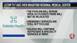 LECOM to acquire Bradford medical center, services to continue