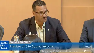 Council Briefing 6/29/26
