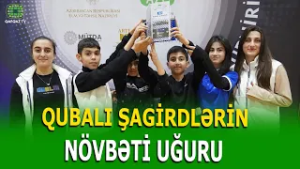 QUBALI MƏKTƏBLİLƏR “VEX IQ COMPETİTİON” ÜZRƏ RESPUBLİKA TURNİRİNDƏ