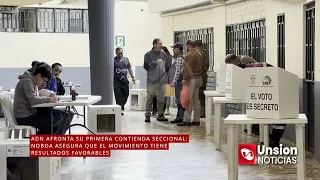 ADN faces its first local election contest; Noboa claims he has favorable results