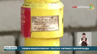 Табиғи монополиялар: тексеріс нәтижесі жарияланды