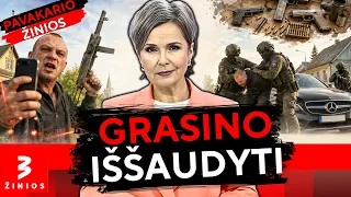 Tiesioginiame eteryje grasino iššaudyti visus: „Aro“ pareigūnai sulaikė ginkluotą vyrą