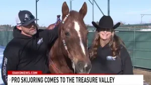 Local Ski Joring team prepares for their debut in the Century devision