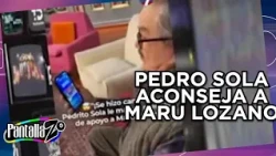 Pedrito Sola reacciona al error de Maru Lozano | Pantallazo