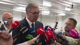 Predsednik Vučić obišao pogon u fabrici Minth