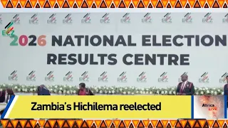 Zambia’s Hichilema re-elected
