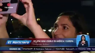 Blood Moon eclipse will be visible in Venezuela - The News midday broadcast 08/27/26