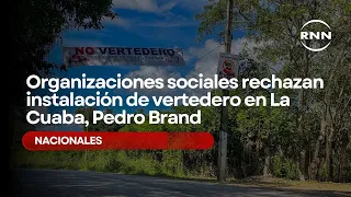 Organizaciones sociales rechazan instalación de vertedero en La Cuaba, Pedro Brand