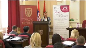Održana finalna konferencija u okviru projekta Grada Kruševca ŽENE ZA RAVNOPRAVNOST