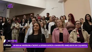 A new academic year has begun at the Babeș-Bolyai University Bistrița Extension in Cluj-Napoca