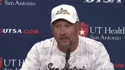 UTSA coach Jeff Traylor says team didn't know about death of airman prior to game against Navy