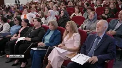 Around 350 people took the total dictation test in the Lezgin language