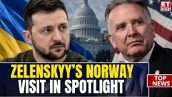 BREAKING: Zelenskyy Arrives In Norway! Ukraine President Meets Norwegian Lawmakers Amid Ongoing War