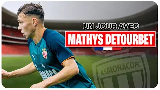 A Day with Mathys Detourbet - AS MONACO