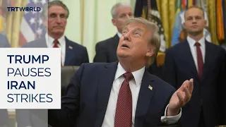Trump halts US airstrikes amid Iran diplomacy