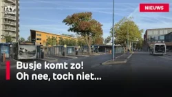 Hardly any buses running due to strike