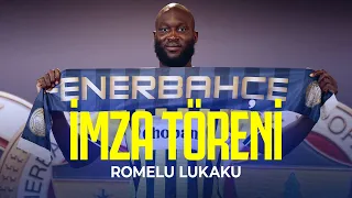 Yeni Transferimiz Romelu Lukaku'nun İmza Töreni!