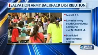 Salvation Army backpack distribution to take place