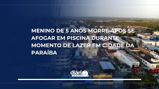 5-year-old boy dies after drowning in swimming pool during leisure time in Paraíba city
