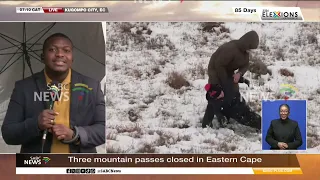 Eastern Cape reopens closed roads after disruptive snowfall