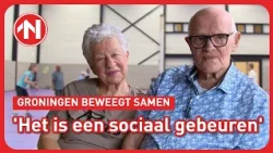 De Brabantse Annie en Jan voelen zich welkom bij de badmintonclub in Hoogezand
