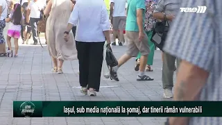 Iași is below the national unemployment average, but young people remain vulnerable