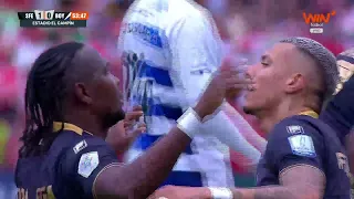 🦁🔥 Santa Fe Goal! Rodallega unleashed a powerful strike to take the lead against Chicó!