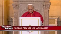 Pope Leo diagnosed with lung cancer