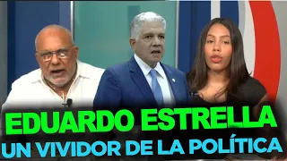 Eduardo Estrella, ANOTHER POLITICAL PARASITE. He destroyed the PRM and is now a government employee.