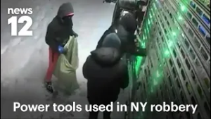 Thieves use power tools to break into Bronx cellphone store during blizzard | News 12