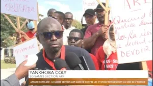 Affaire SOFTCARE: Le SAMES section ARP marche contre les dysfonctionnements au sein de l'agence