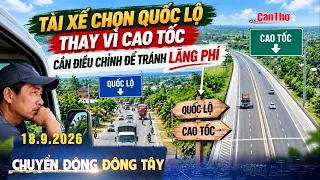Drivers Choosing National Highways Over Expressways: Adjustments Needed to Avoid Waste | East-Wes...
