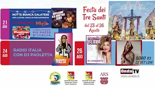 Galati Mamertino celebrates the Three Saints