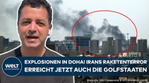 DONNER IN DOHA: Irans Raketenterror erreicht Golfstaaten! Medien berichten von Explosionen in Katar