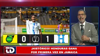 ¡HISTÓRICO TRIUNFO! Honduras gana por primera vez en Jamaica y sigue vivo en la Nations League.
