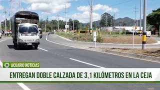 3.1-Kilometer Dual Carriageway Delivered in La Ceja