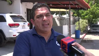 Residents and teachers of San Benito neighborhood report a sewer system collapse