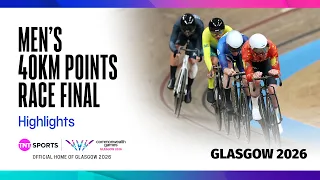 LATE DRAMA! 💥 | Cycling Men's 40km Points Race Final | Glasgow 2026 Commonwealth Games