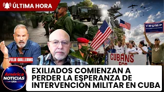 EXILIADOS COMIENZAN A PERDER LA ESPERANZA DE INTERVENCION MILITAR EN CUBA