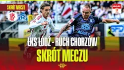 ŁKS ŁÓDŹ – RUCH CHORZÓW | MATCH HIGHLIGHTS | BETCLIC 1 LIGA