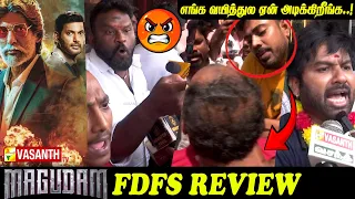 Magudam FDFS Public Review | Vishal | Magudam Movie Review | Anjali | Dushara | Vasanth TV